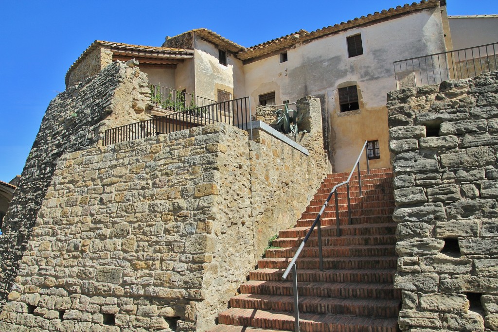 Foto: Centro histórico - Ullastret (Girona), España