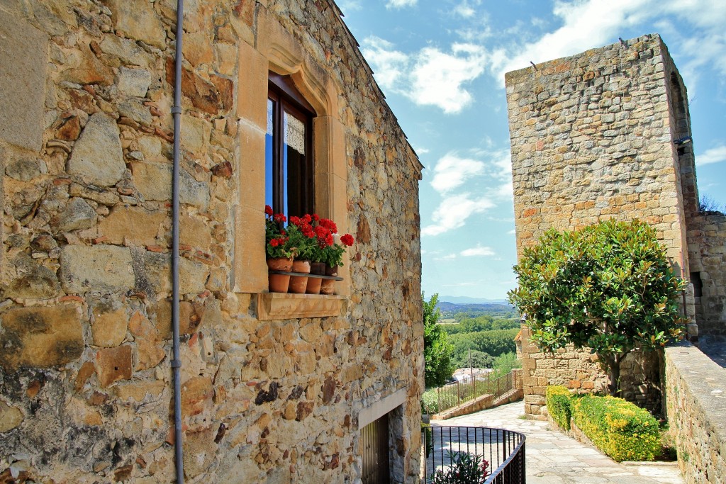 Foto: Centro histórico - Pals (Girona), España