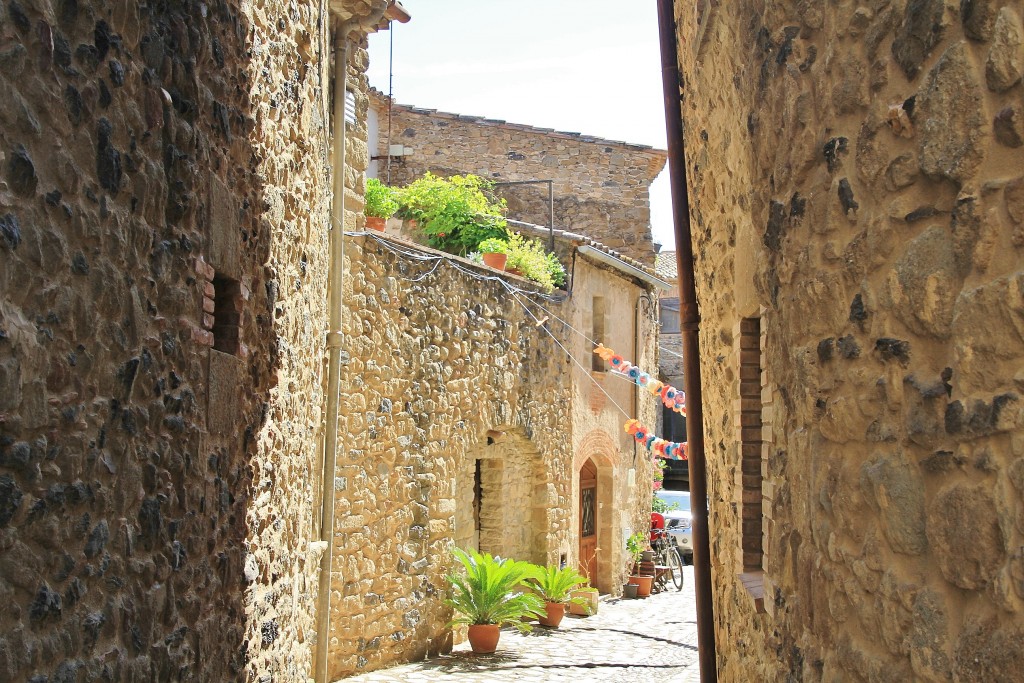 Foto: Centro histórico - Rupià (Girona), España