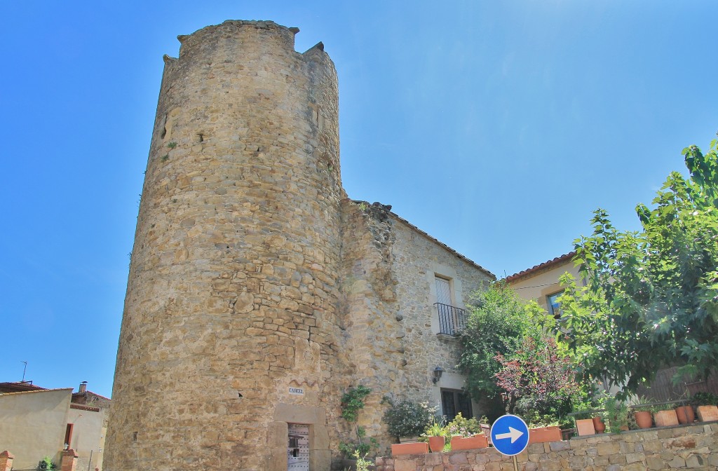 Foto: Centro histórico - Ullastret (Girona), España
