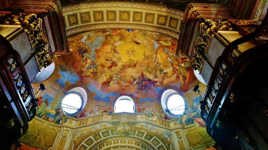 Foto: Prunksaal der Österreichischen Nationalbibliothek - Wien (Vienna), Austria