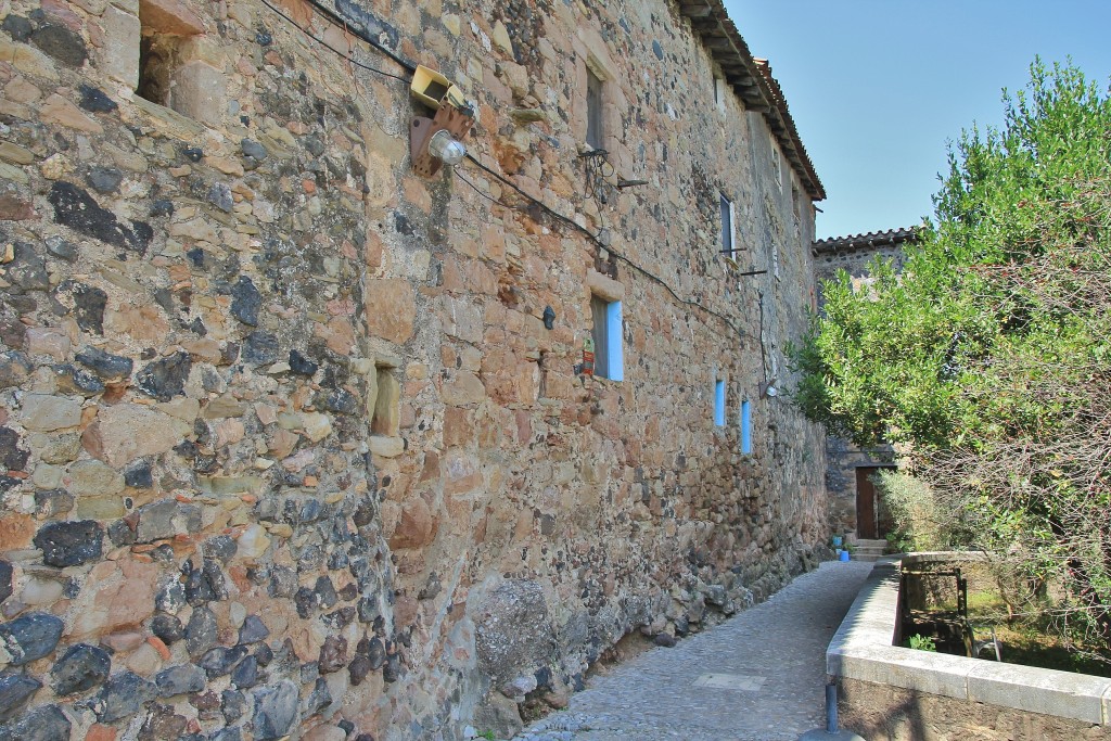 Foto: Centro histórico - Santa Pau (Girona), España