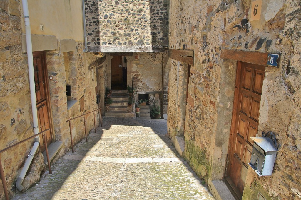 Foto: Centro histórico - Santa Pau (Girona), España