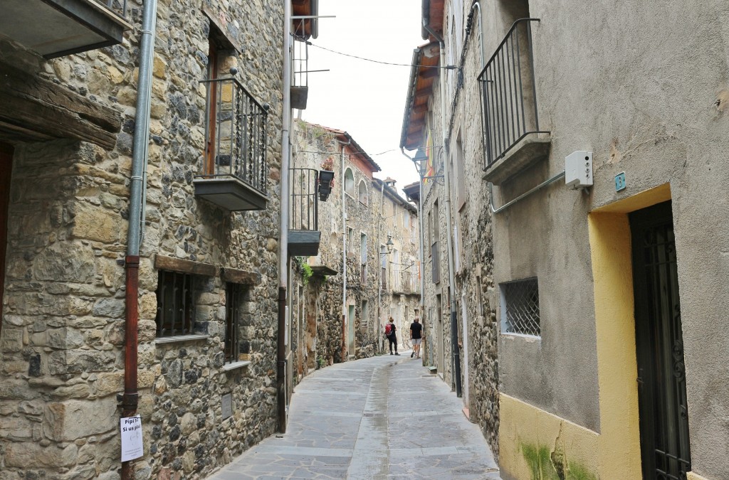 Foto: Centro histórico - Castellfollit de la Roca (Girona), España