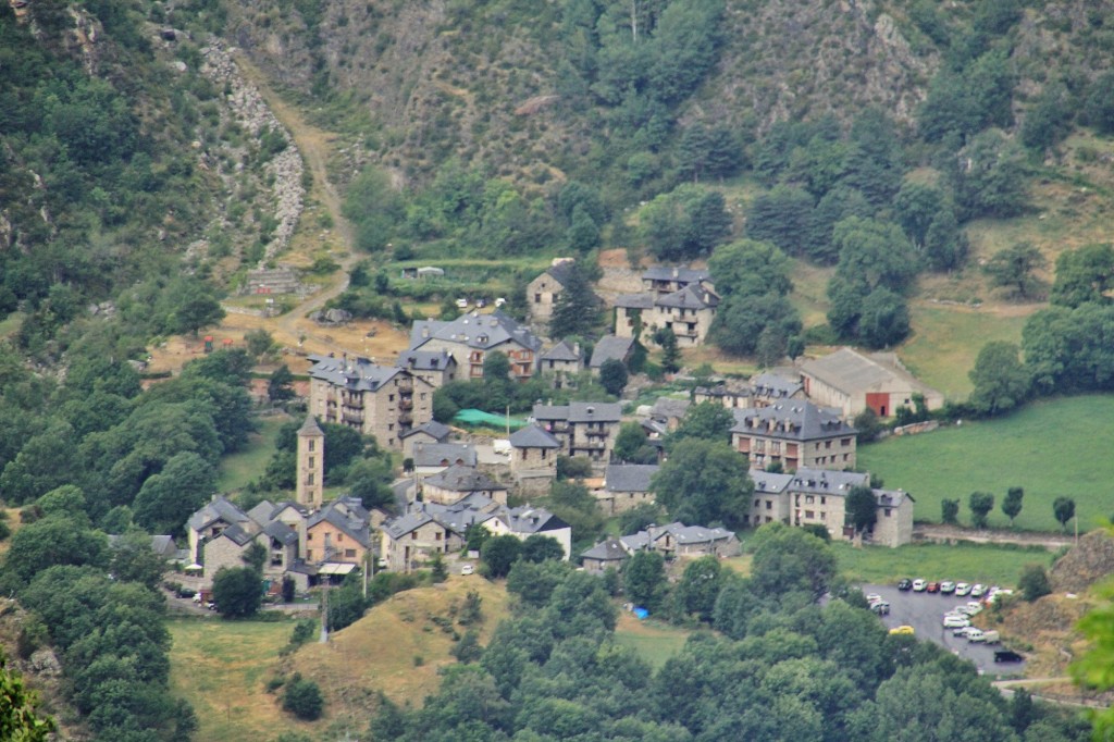 Foto: Vista del pueblo - Taüll (Cataluña), España