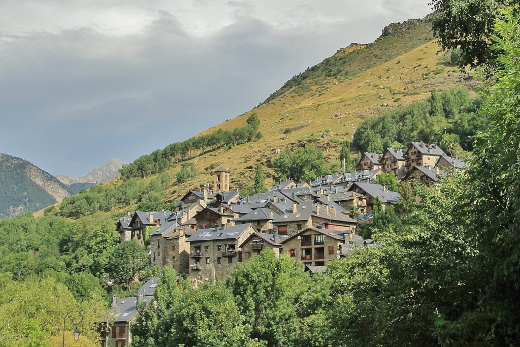 Foto: Vista del pueblo - Taüll (Cataluña), España