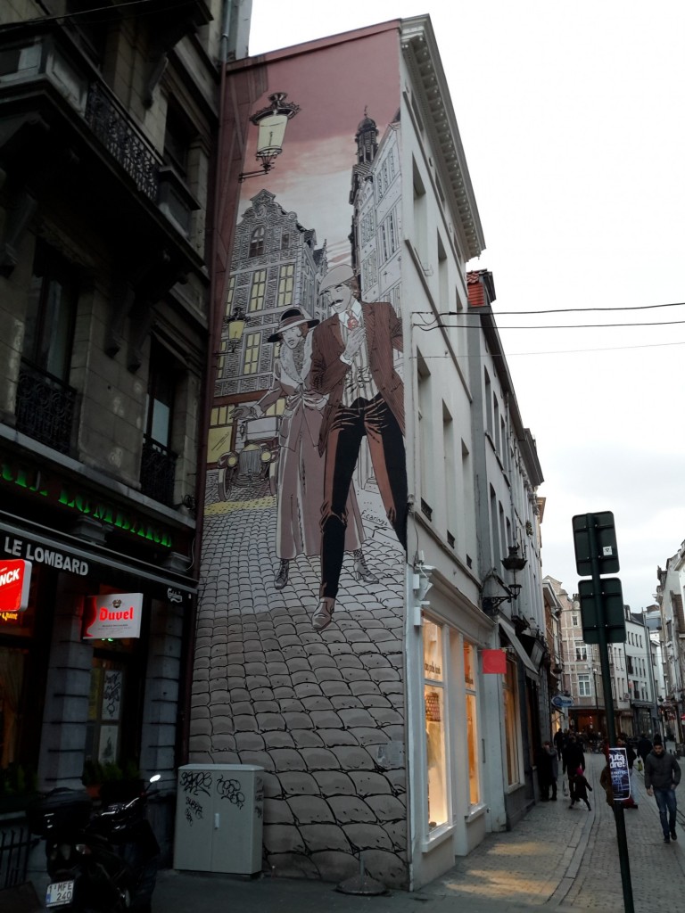 Foto: Mural - Bruxelas, Bélgica