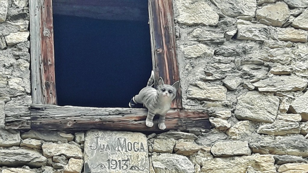 Foto: Piedra decorada - Begergue (Cataluña), España