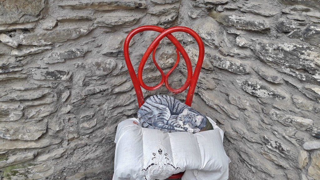 Foto: Piedra decorada - Begergue (Cataluña), España