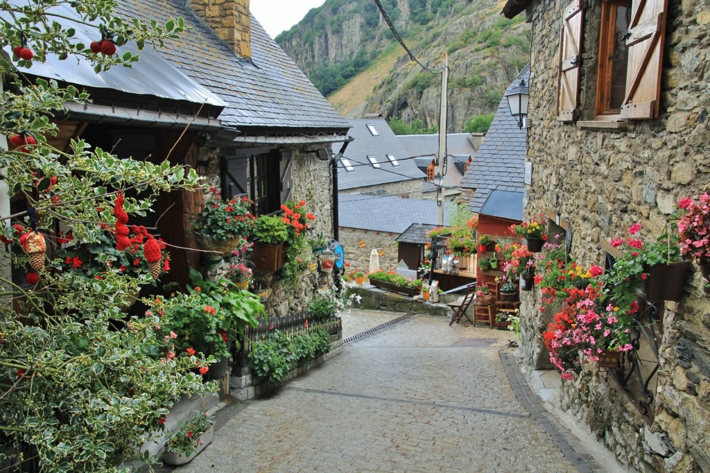Foto: Centro histórcio - Begergue (Cataluña), España