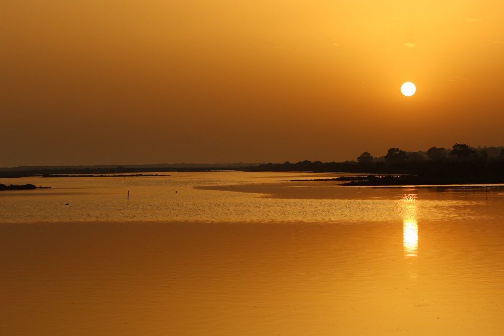 Foto: Por de Sol - Faro, Portugal