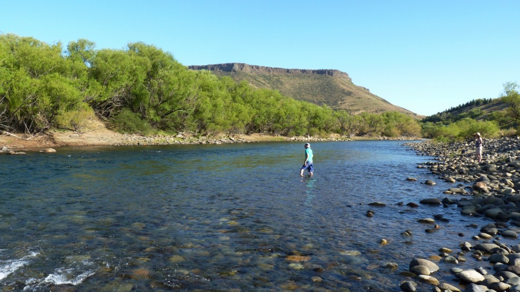 Foto: Rìo Aluminé - Aluminé (Neuquén), Argentina