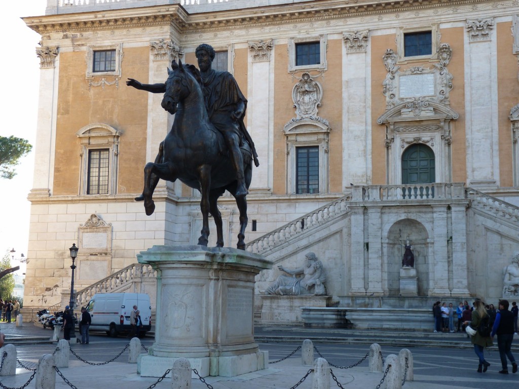 Foto: Piazza Campidoglio - Roma (Latium), Italia