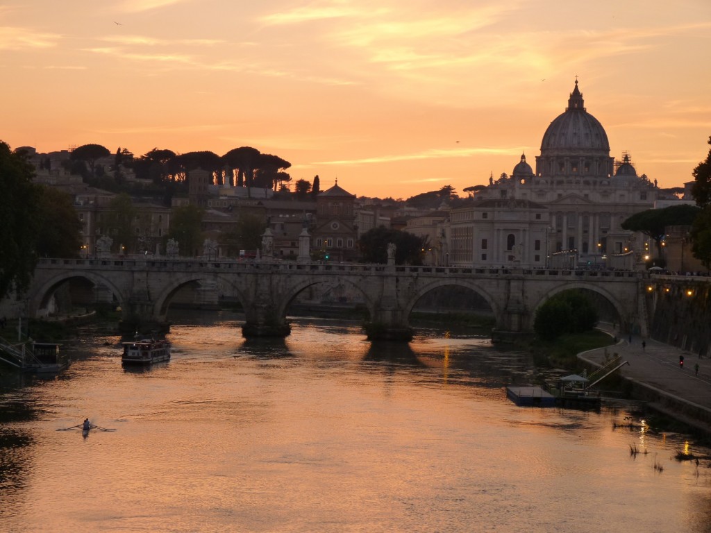 Foto: Río Tíber - Roma (Latium), Italia