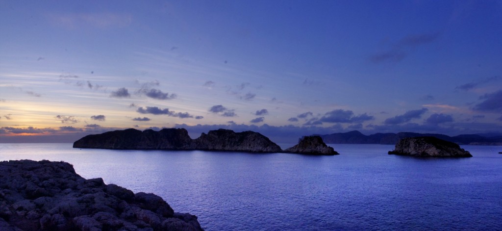 Foto: islas Malgrats al atardecer - Santa Ponsa (Illes Balears), España