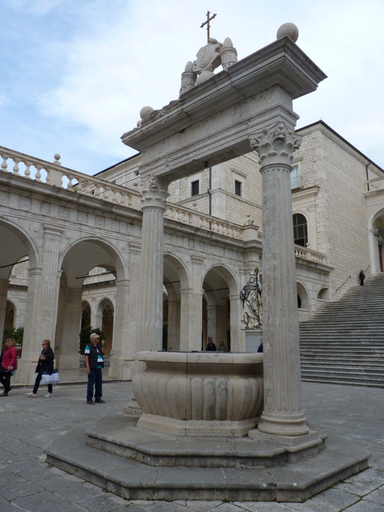 Foto: Abadía de Montecasino - Cassino, Frosinone (Latium), Italia