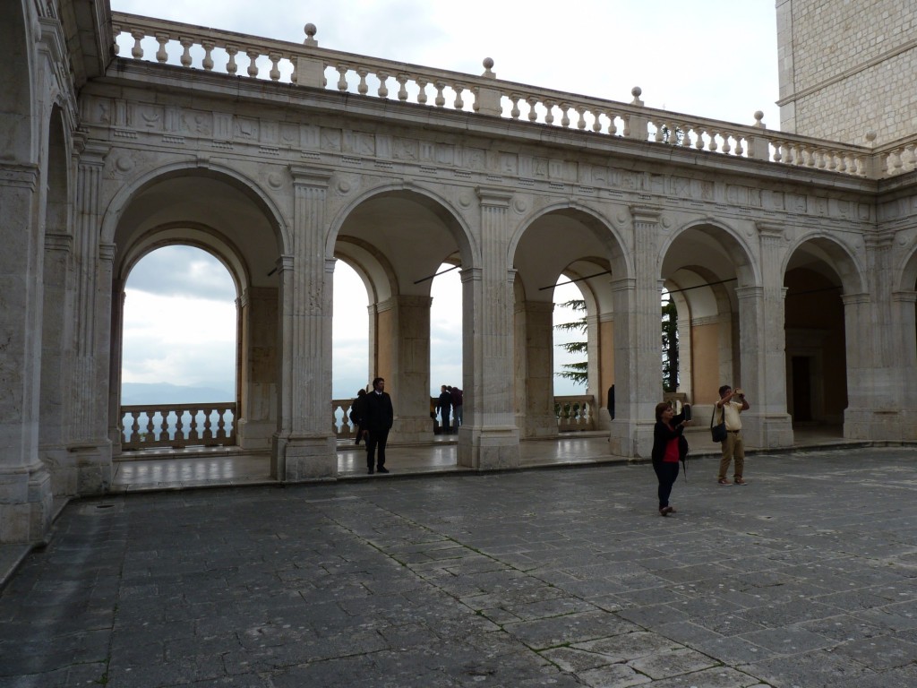 Foto: Abadía de Montecasino - Cassino, Frosinone (Latium), Italia