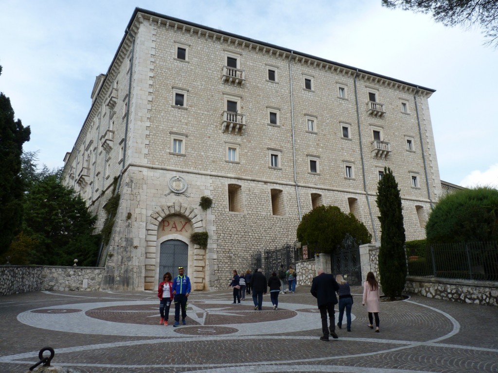 Foto: Abadía de Montecasino - Cassino, Frosinone (Latium), Italia
