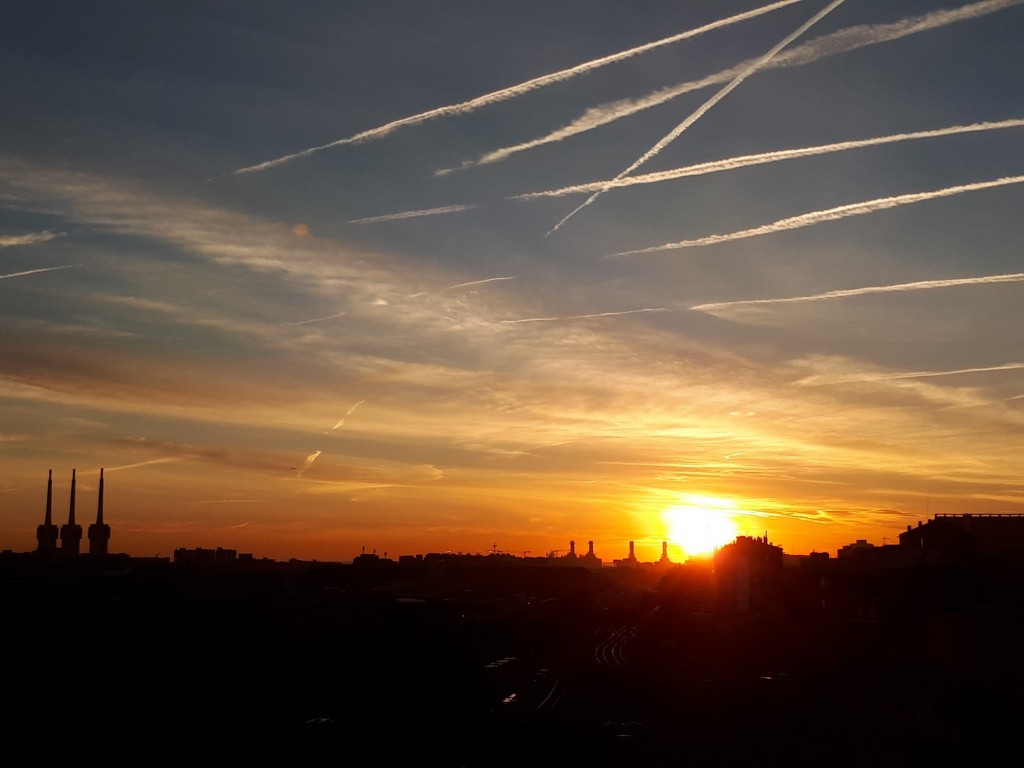 Foto: Amanecer - Sant Adrià de Besòs (Cataluña), España