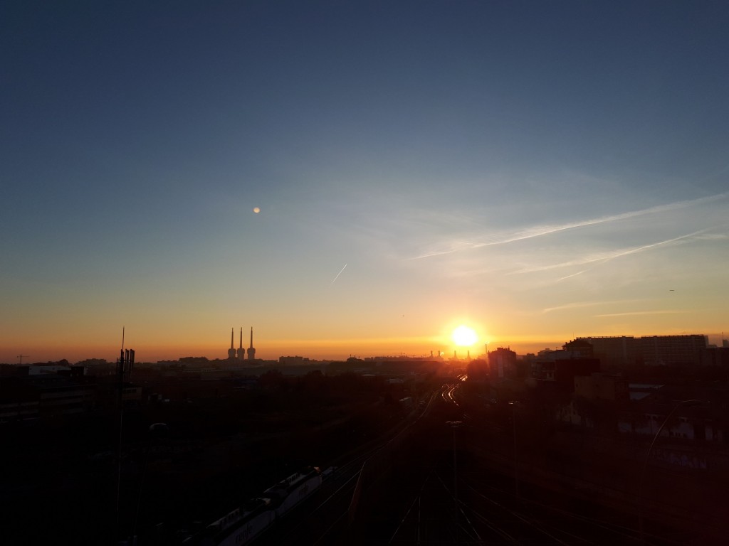 Foto: Amanecer - Sant Adrià de Besòs (Cataluña), España