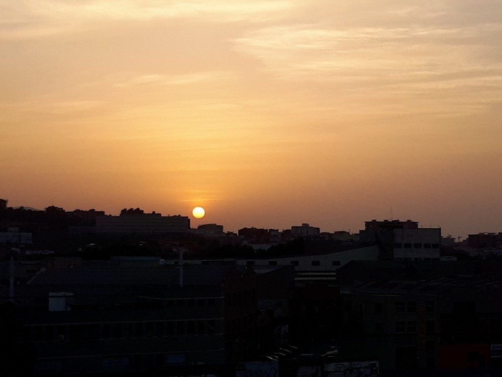 Foto: Amanecer - Sant Adrià de Besòs (Cataluña), España