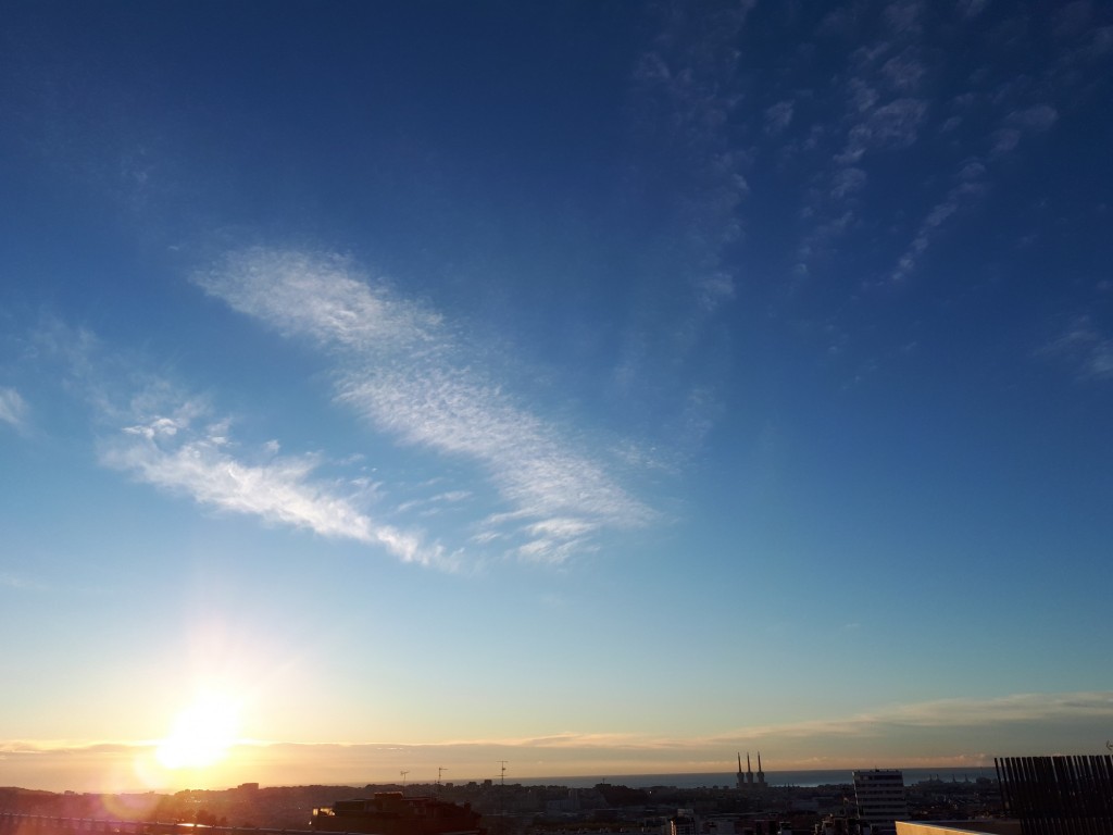Foto: Amanecer - Sant Adrià de Besòs (Cataluña), España