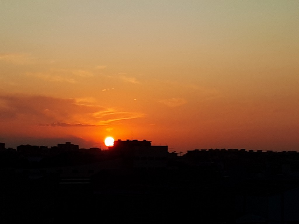 Foto: Amanecer - Sant Adrià de Besòs (Cataluña), España