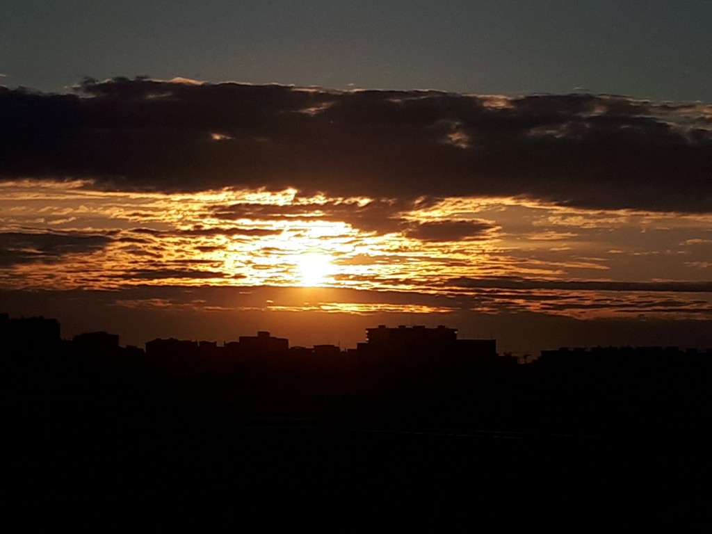 Foto: Amanecer - Sant Adrià de Besòs (Cataluña), España