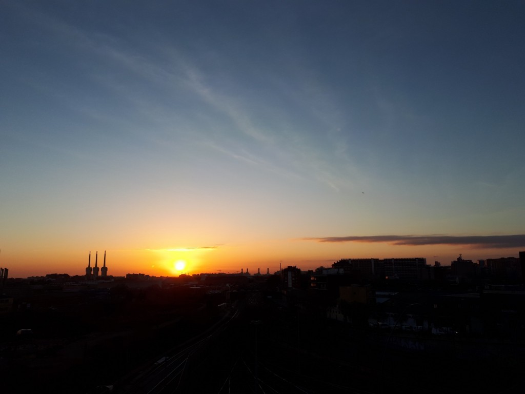 Foto: Amanecer - Sant Adrià de Besòs (Cataluña), España