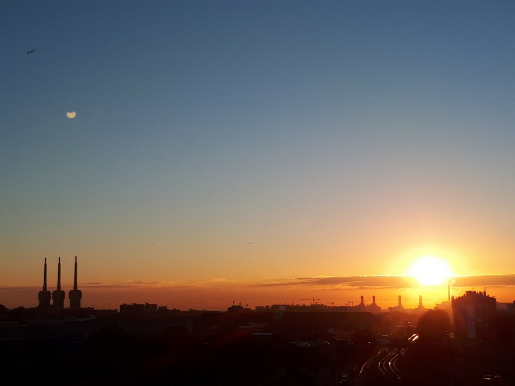 Foto: Amanecer - Sant Adrià de Besòs (Cataluña), España
