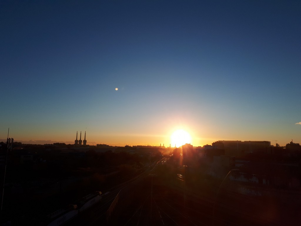 Foto: Amanecer - Sant Adrià de Besòs (Cataluña), España