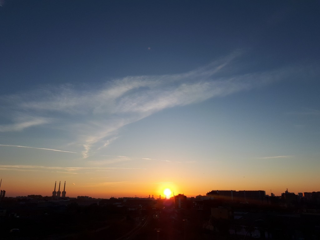 Foto: Amanecer - Sant Adrià de Besòs (Cataluña), España