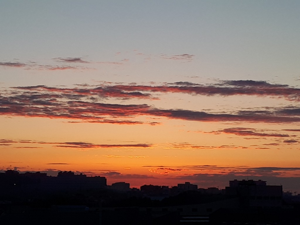 Foto: Amanecer - Sant Adrià de Besòs (Cataluña), España