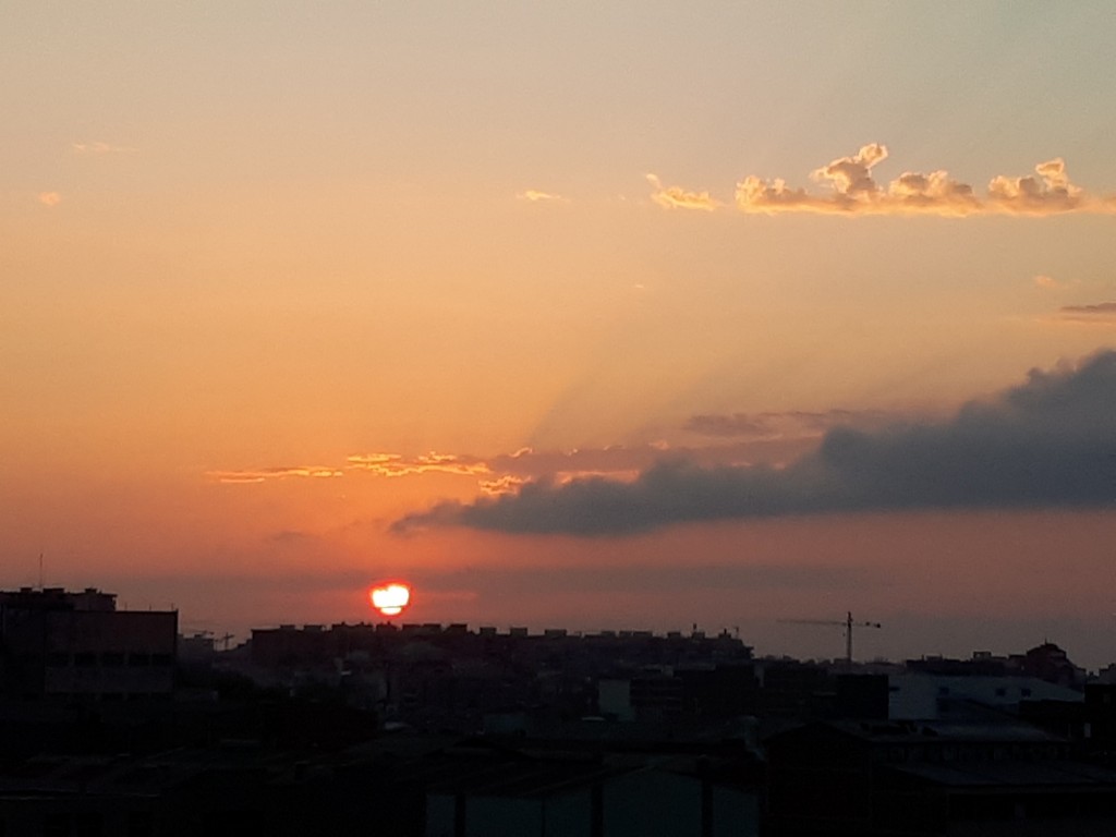 Foto: Amanecer - Sant Adrià de Besòs (Cataluña), España