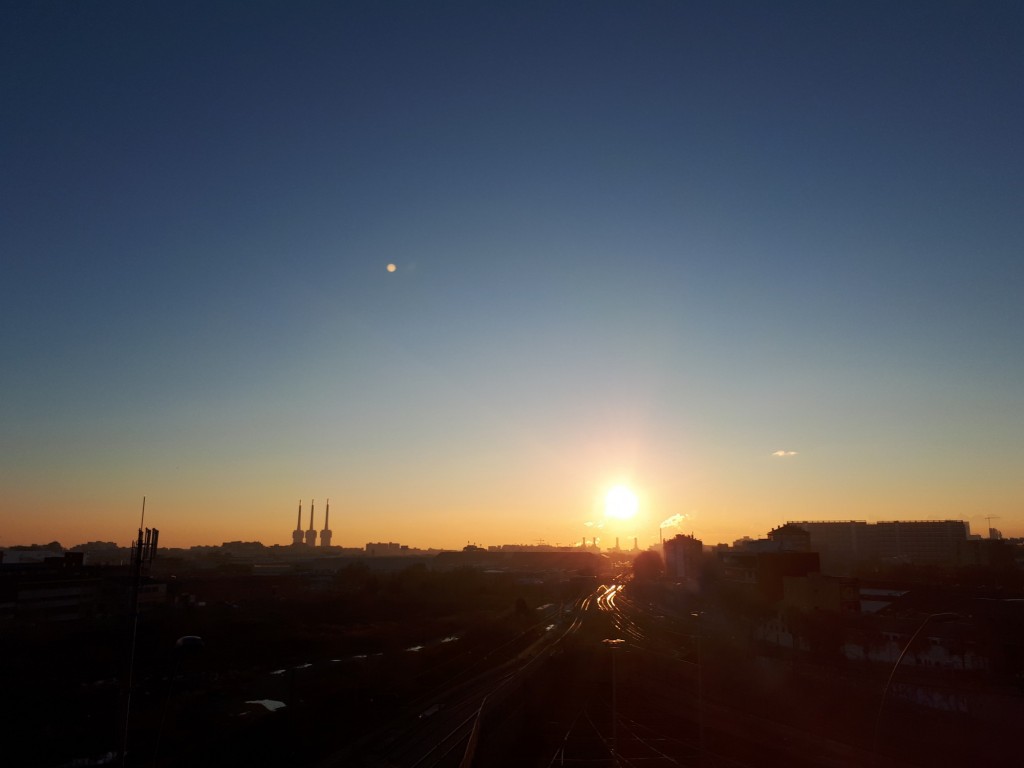 Foto: Amanecer - Sant Adrià de Besòs (Cataluña), España