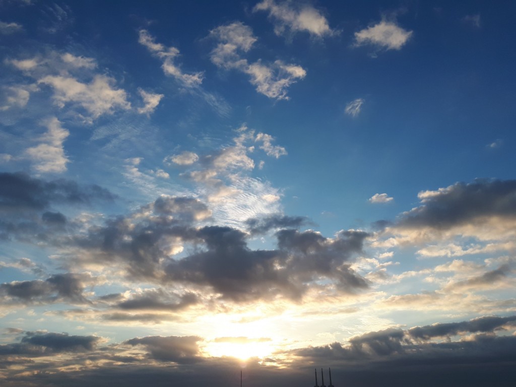 Foto: Amanecer - Sant Adrià de Besòs (Cataluña), España