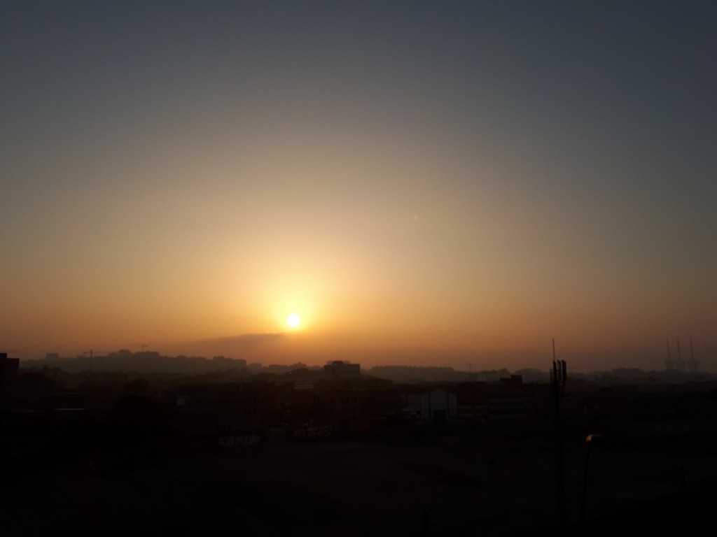 Foto: Amanecer - Sant Adrià de Besòs (Cataluña), España