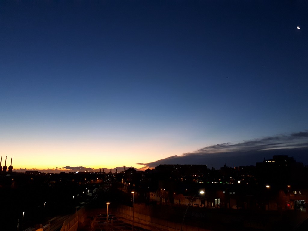 Foto: Amanecer - Sant Adrià de Besòs (Cataluña), España