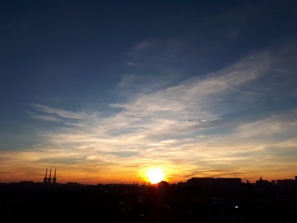 Foto: Amanecer - Sant Adrià de Besòs (Cataluña), España