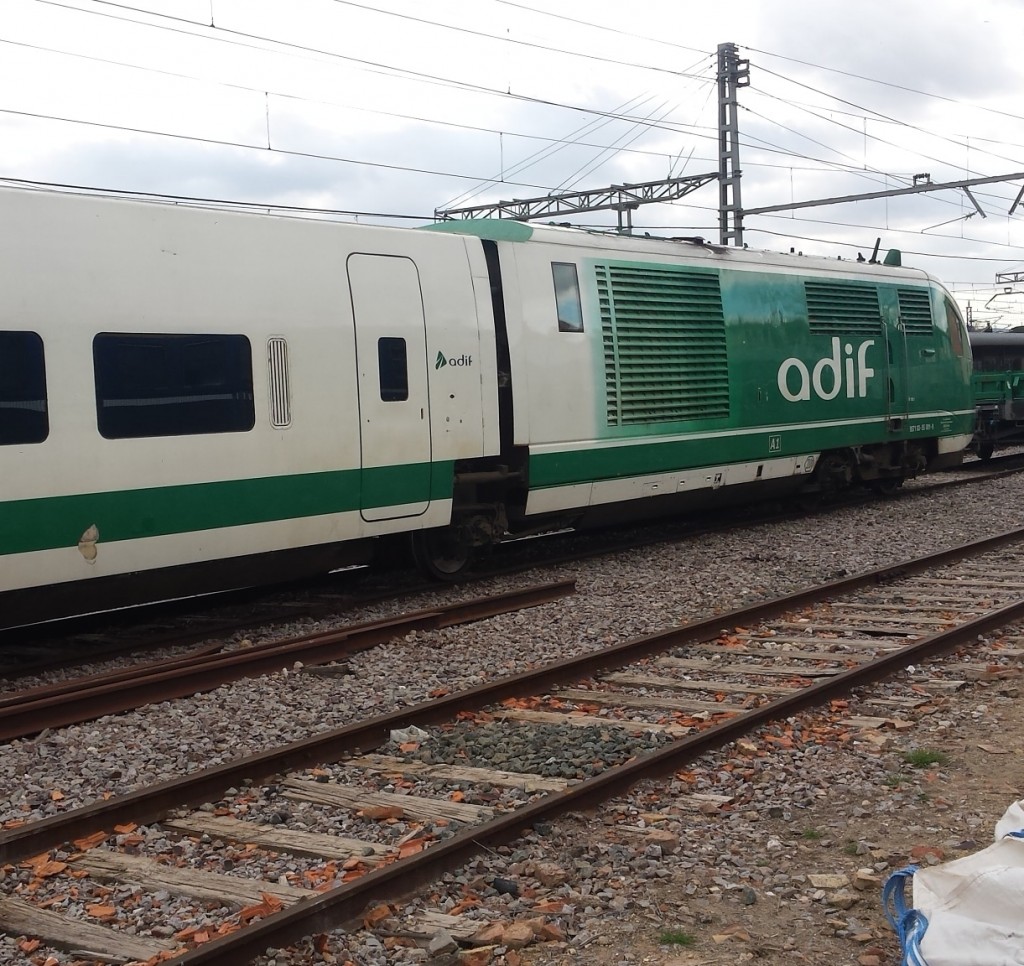 Foto: Composicion Talgo de ADIF - Calatayud (Zaragoza), España