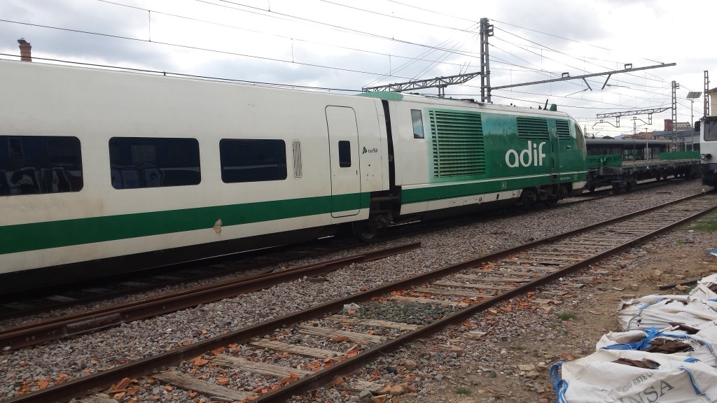 Foto: Composicion Talgo de ADIF - Calatayud (Zaragoza), España