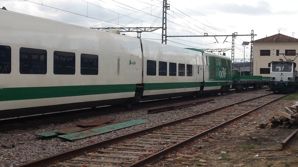 Foto: Composicion Talgo de ADIF - Calatayud (Zaragoza), España
