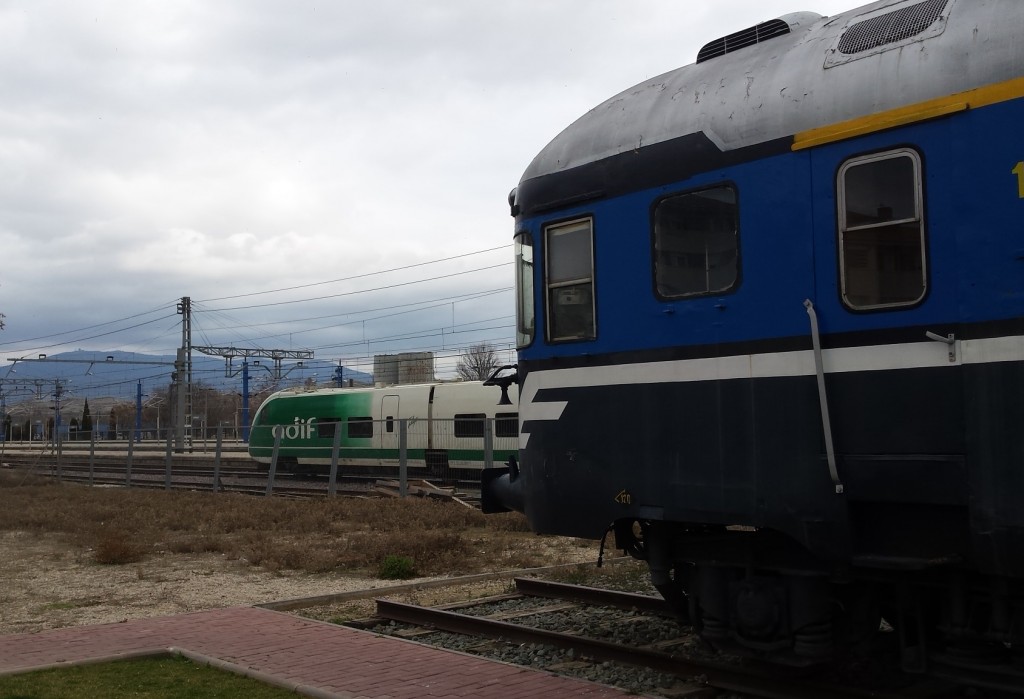 Foto: Composicion Talgo de ADIF - Calatayud (Zaragoza), España