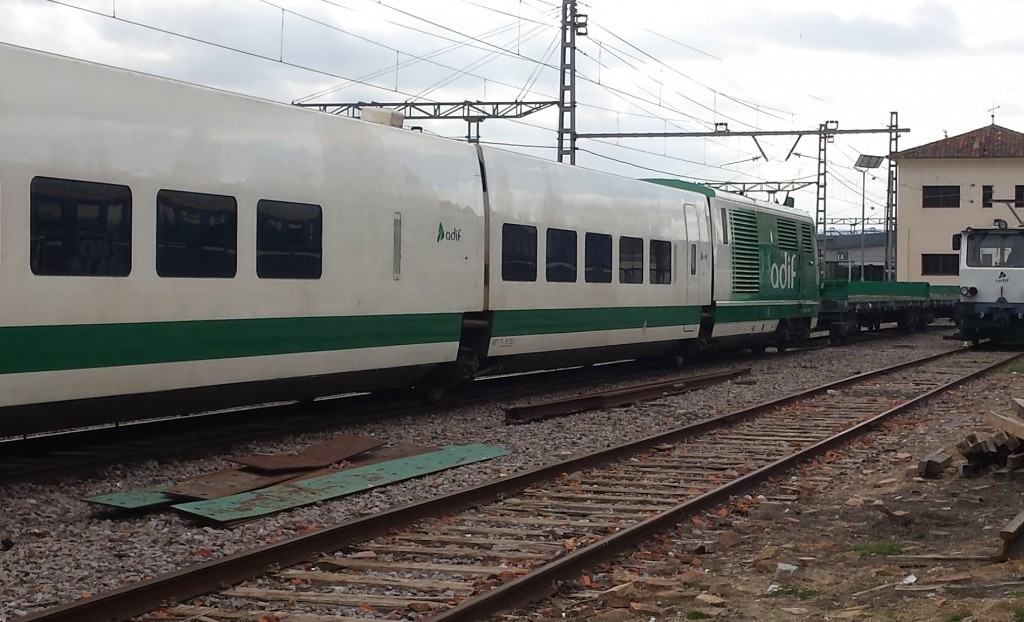 Foto: Composicion Talgo de ADIF - Calatayud (Zaragoza), España