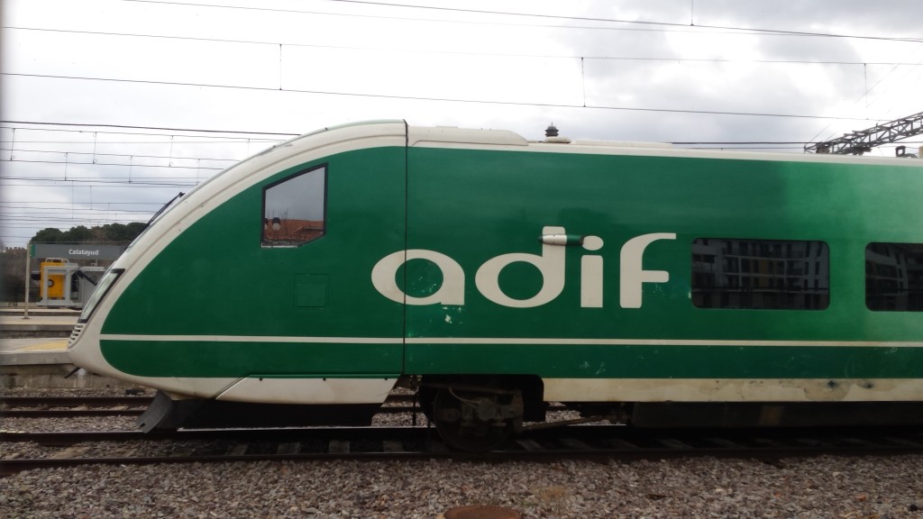 Foto: Composicion Talgo de ADIF - Calatayud (Zaragoza), España