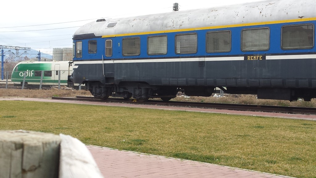 Foto: Composicion Talgo de ADIF - Calatayud (Zaragoza), España