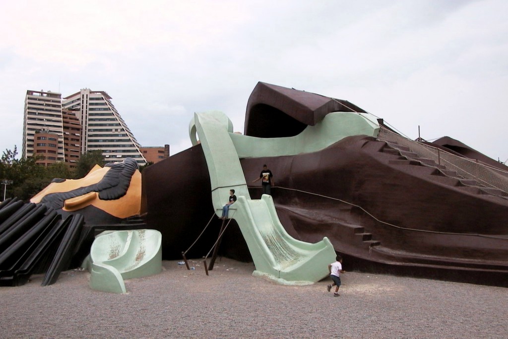 Foto: Niños en el Gulliver gigante - Valencia (València), España