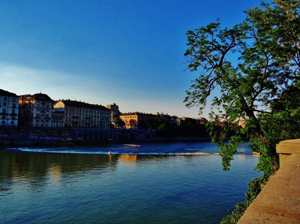 Foto: Río Po - Torino (Piedmont), Italia