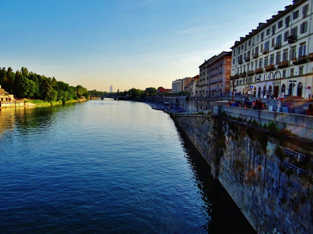 Foto: Río Po - Torino (Piedmont), Italia