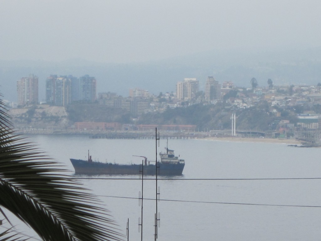 Foto: Vista desde un cerro - Valparaíso, Chile